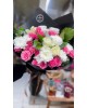 Vip pembe beyaz soft buket 26/2